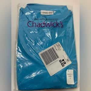 COPY - Chadwick’s Blue (Sky) Short Sleeve Button Up Blouse NWT Size 12